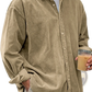 Men's Relaxed Fit Corduroy Shirt Jacket