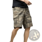 Men's Relaxed Fit Cotton Camouflage Cargo Shorts