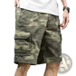 Men's Relaxed Fit Cotton Camouflage Cargo Shorts