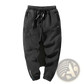 Men's Relaxed Fit Denim Joggers with Drawstring Waist