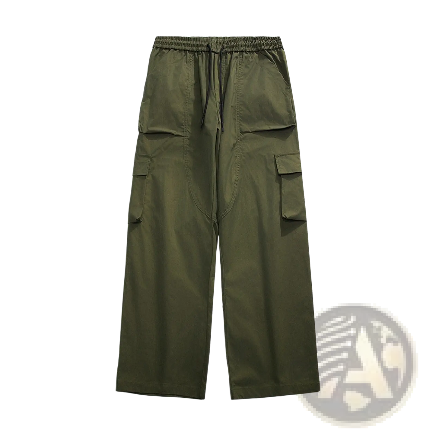 Men's Relaxed Straight Leg Cargo Track Pants