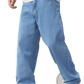 Men's Relaxed Straight Leg Light Wash Denim Jeans