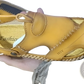 Men's Roman Leather Sandals with Rubber Sole