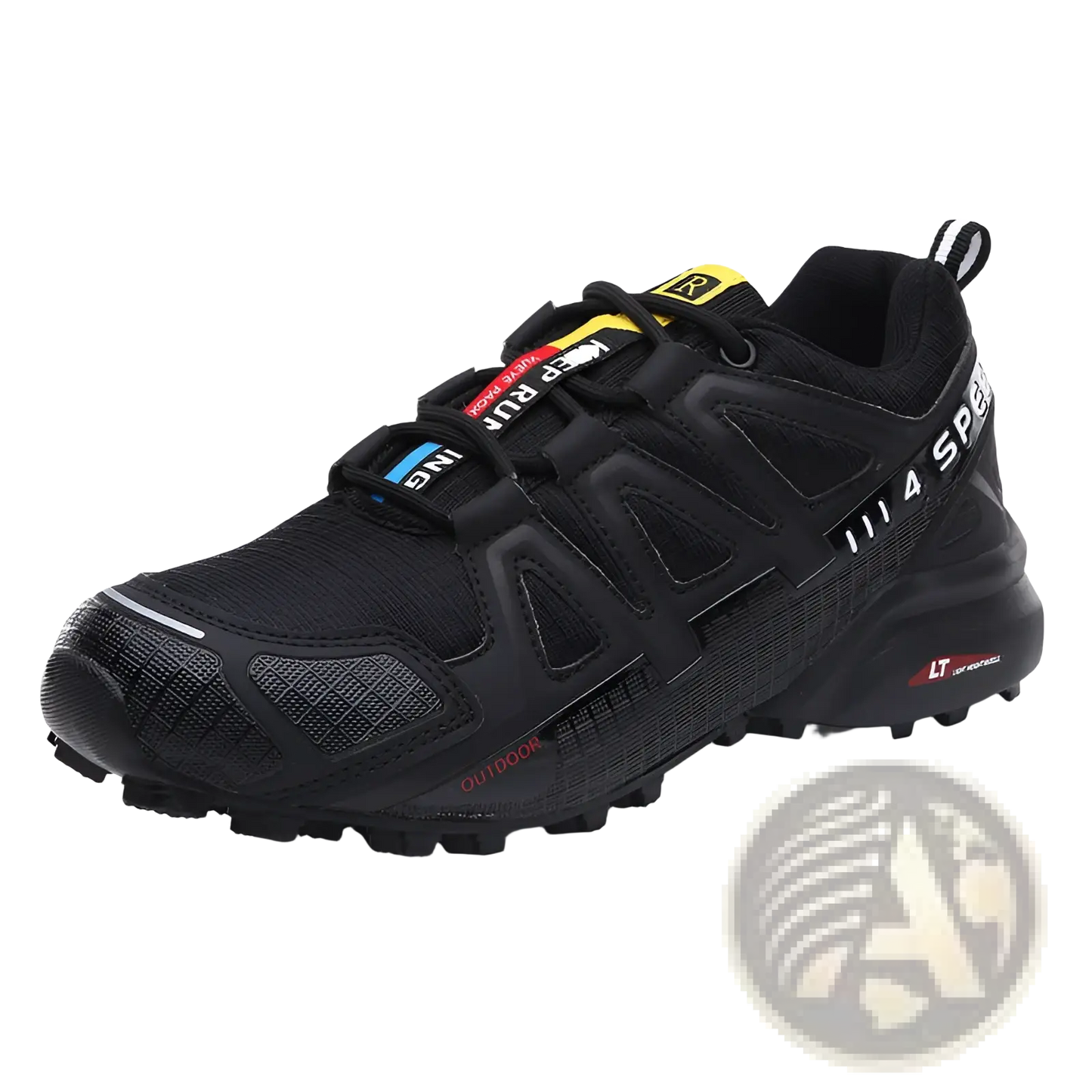 Men's Rugged Breathable Trail Running and Hiking Shoes