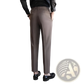 Men's Slim Fit British Style Tailored Straight Leg Trousers