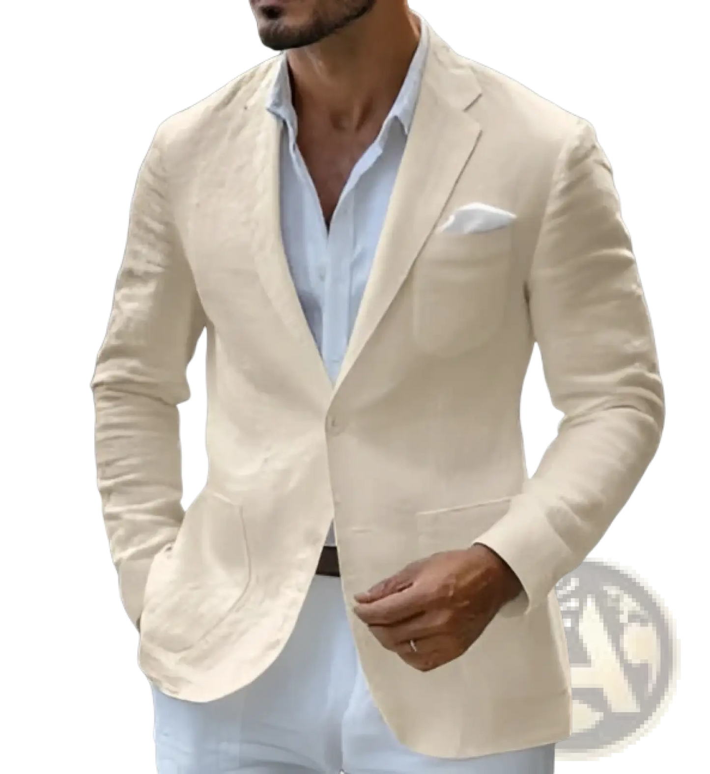 Men's Slim Fit Business Casual Plaid and Solid Blazers