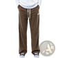 Men's Slim Fit Corduroy Sporty Drawstring Casual Pants