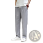 Men's Slim Fit Cotton Linen Tapered Joggers