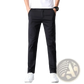 Men's Slim Fit Elastic Cotton Straight Leg Chino Pants