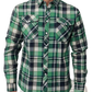 Men's Slim Fit Plaid Flannel Button Up Shirt