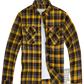 Men's Slim Fit Plaid Flannel Button Up Shirt