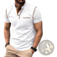 Men's Slim Fit Short Sleeve Henley and Polo Shirts