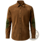 Men's Slim Fit Stretch Satin Long Sleeve Dress Shirt