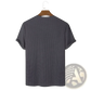 Men's Slim Fit Waffle Knit Henley T-shirt