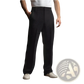 Men's Slim Fit Waffle Knit Straight Leg Business Trousers