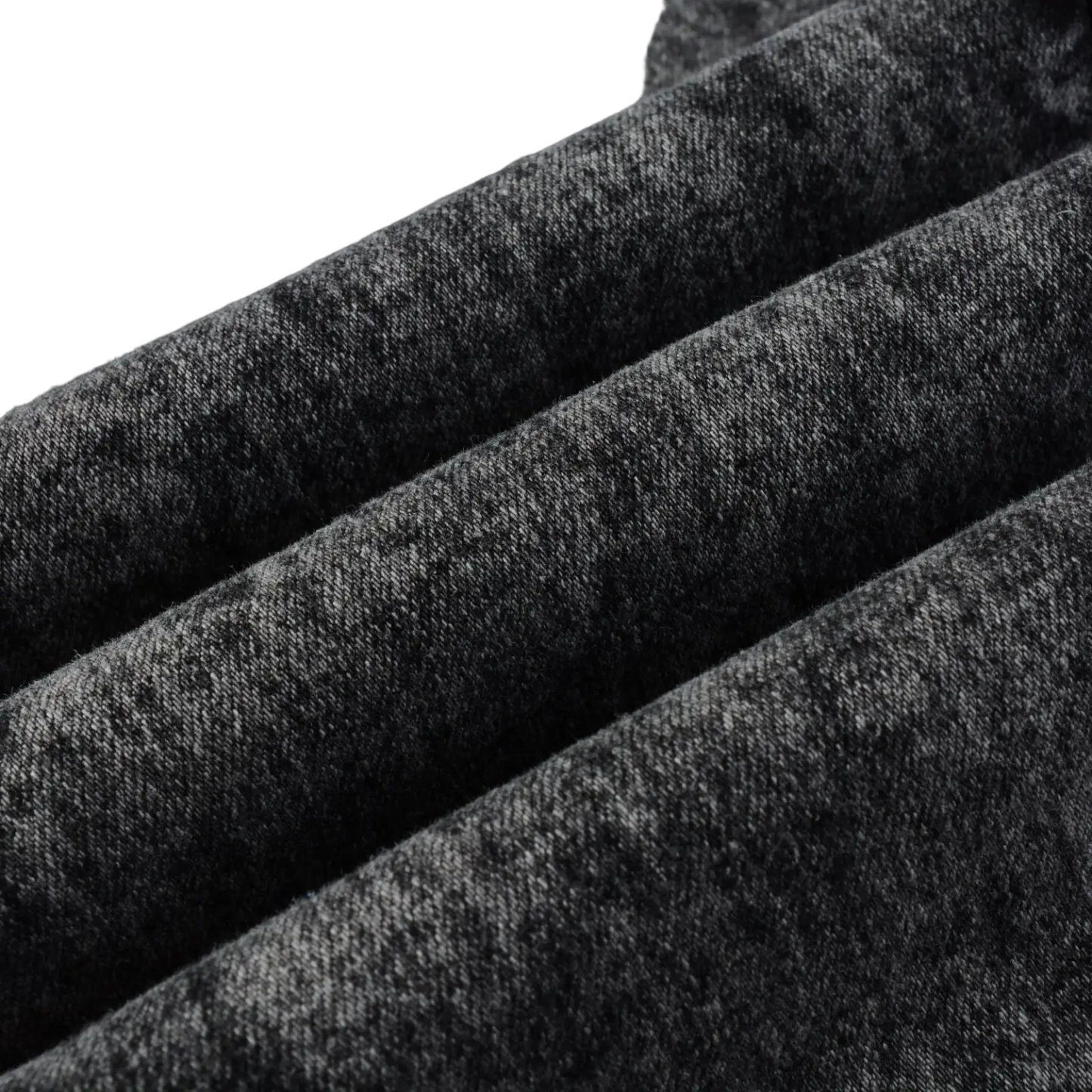 Men's Smoky Gray Slim Fit Distressed Retro Skinny Jeans