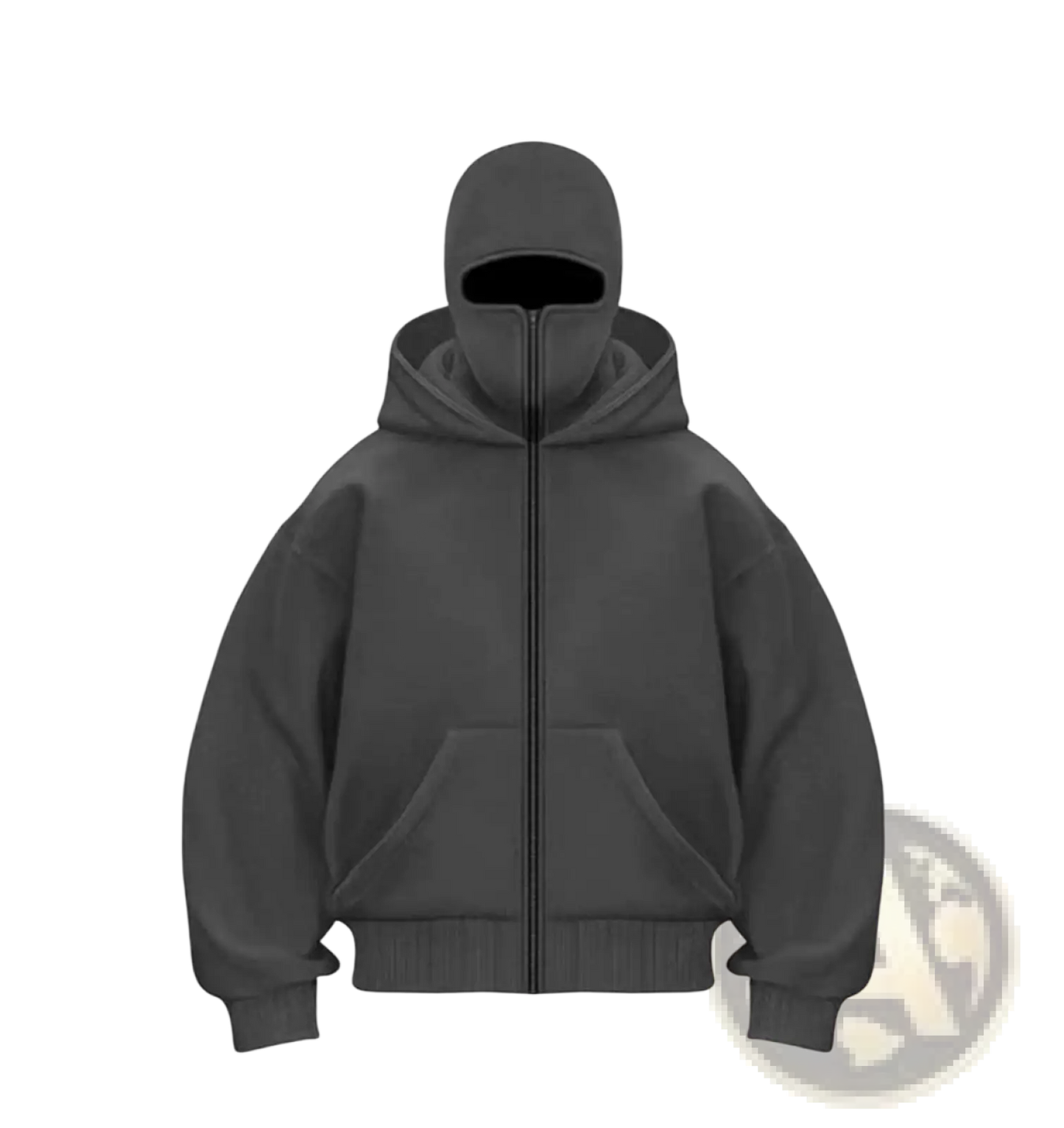 Men's Streetwear Hooded Fleece Zip Up Baseball Jacket