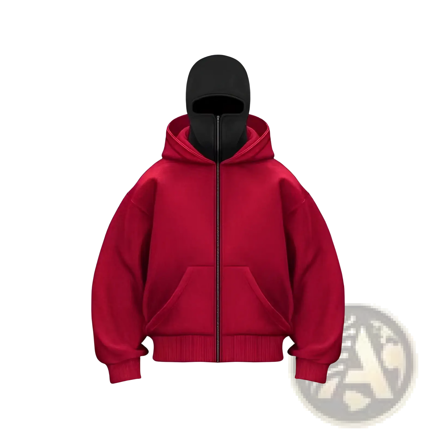 Men's Streetwear Hooded Fleece Zip Up Baseball Jacket