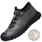 Men's Suede Casual Sneakers with Chunky Rubber Sole