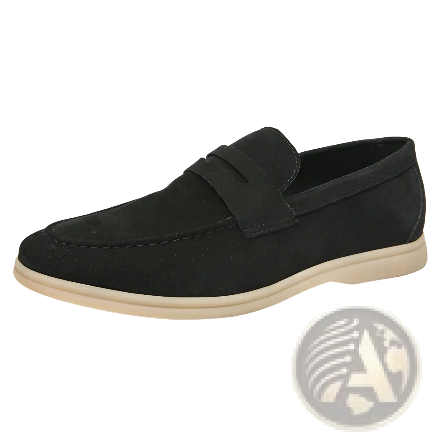 Men's Suede Leather Loafers Slip on Casual Shoes
