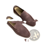 Men's Suede Loafers with White Rubber Sole Casual Shoes