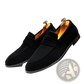 Men's Suede Penny Loafers Casual Leather Slip on Shoes