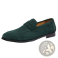 Men's Suede Penny Loafers Trendy Slip on Shoes
