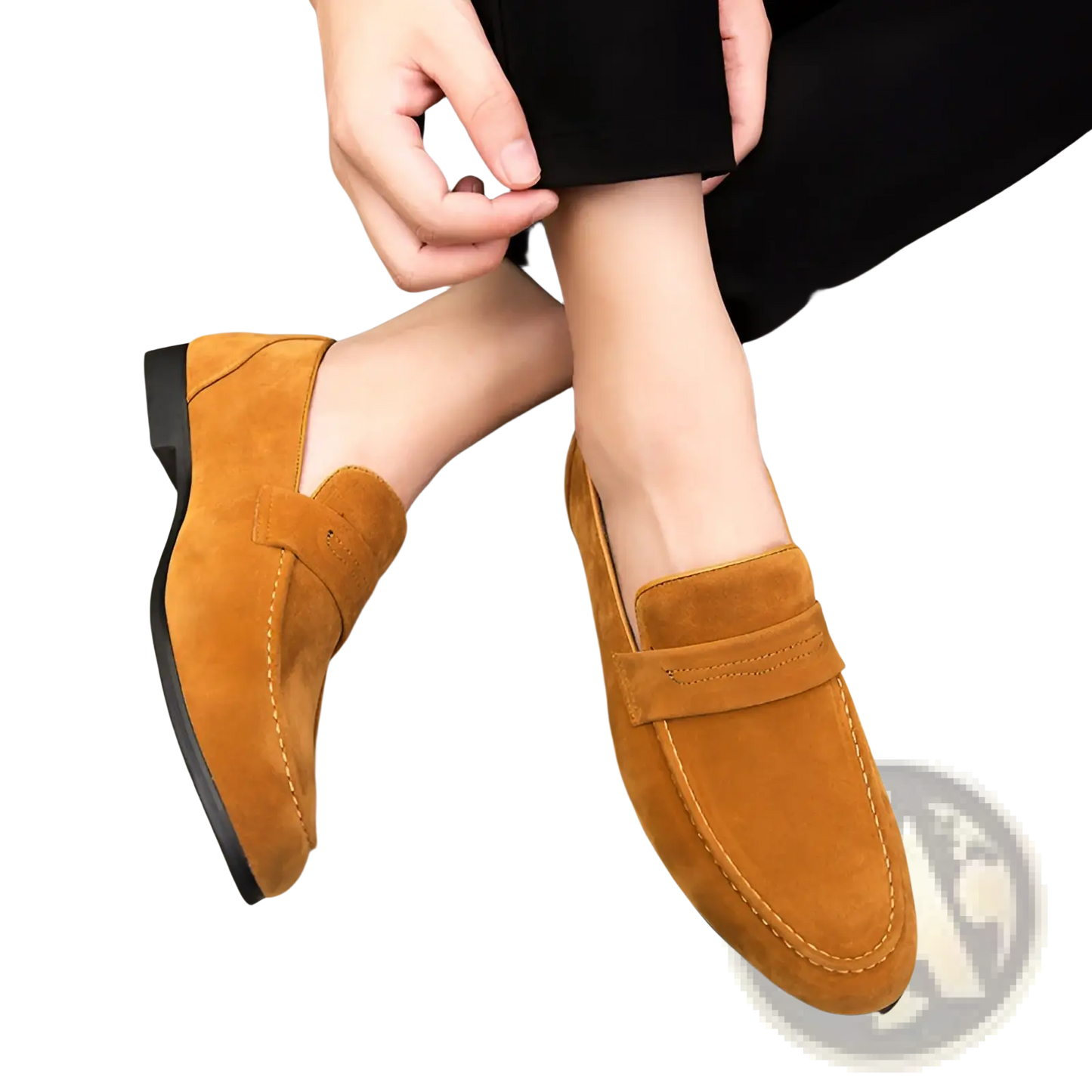 Men's Suede Slip-on Loafers in Multiple Colors