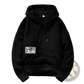 Men's Thick Polar Fleece Mountain Graphic Hoodie