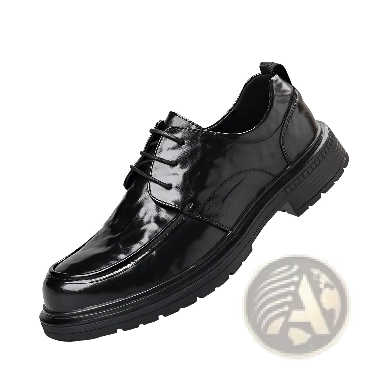 Men's Trendy Chunky Leather Elevating Casual Shoes
