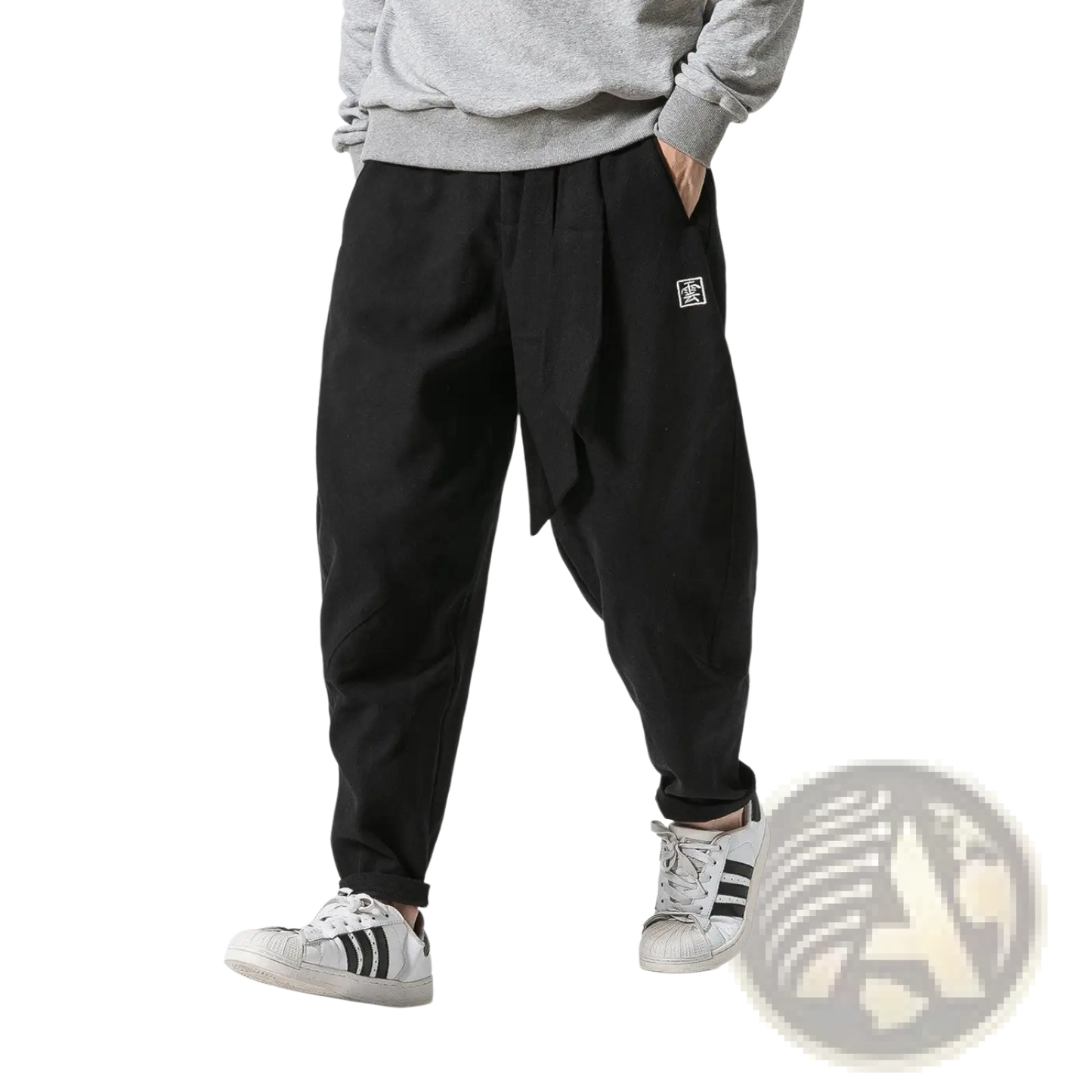 Men's Velvet Lined Relaxed Fit Cargo Joggers