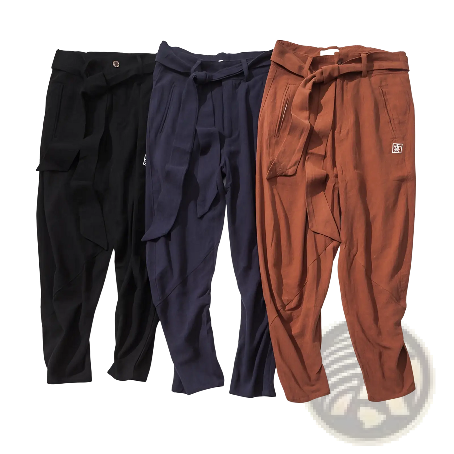 Men's Velvet Lined Relaxed Fit Cargo Joggers