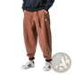 Men's Velvet Lined Relaxed Fit Cargo Joggers