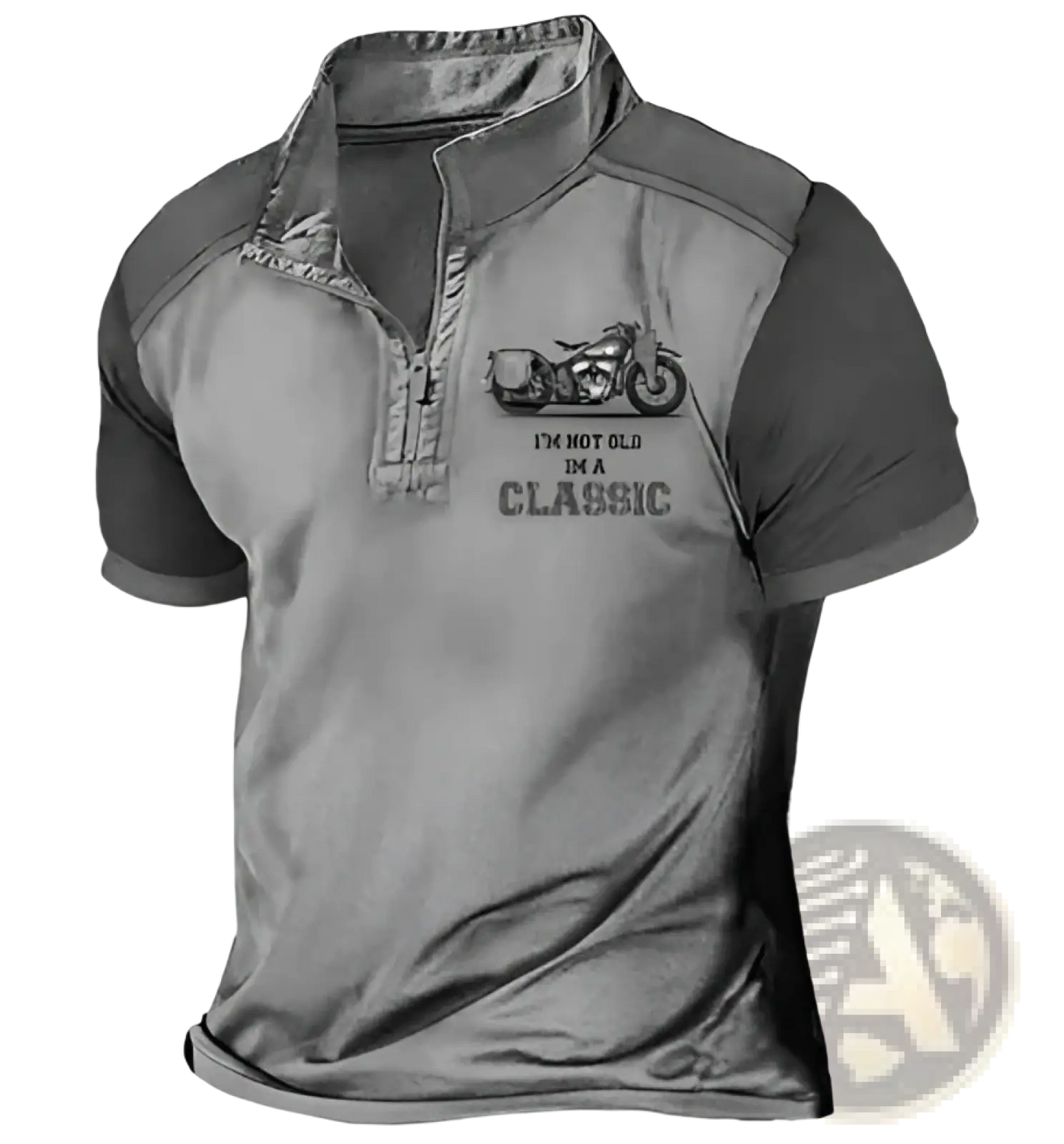 Men's Vintage Classic Motors 3d Printed Polo Shirt