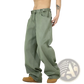 Men's Vintage Wide Leg High Waist Relaxed Denim Jeans