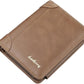 Men's Classic Slim Stitched Leather Wallet