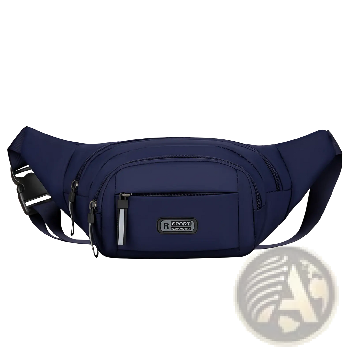 Men's Waterproof Nylon Multifunctional Crossbody Waist Bag