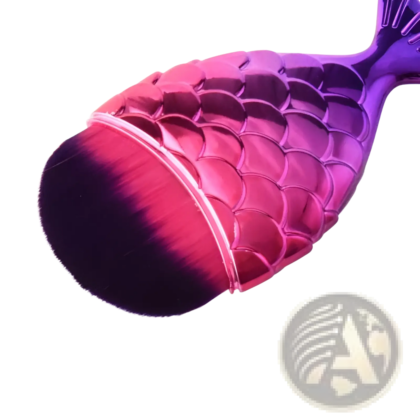 Mermaid Fish Scale Powder Blush Makeup Brush