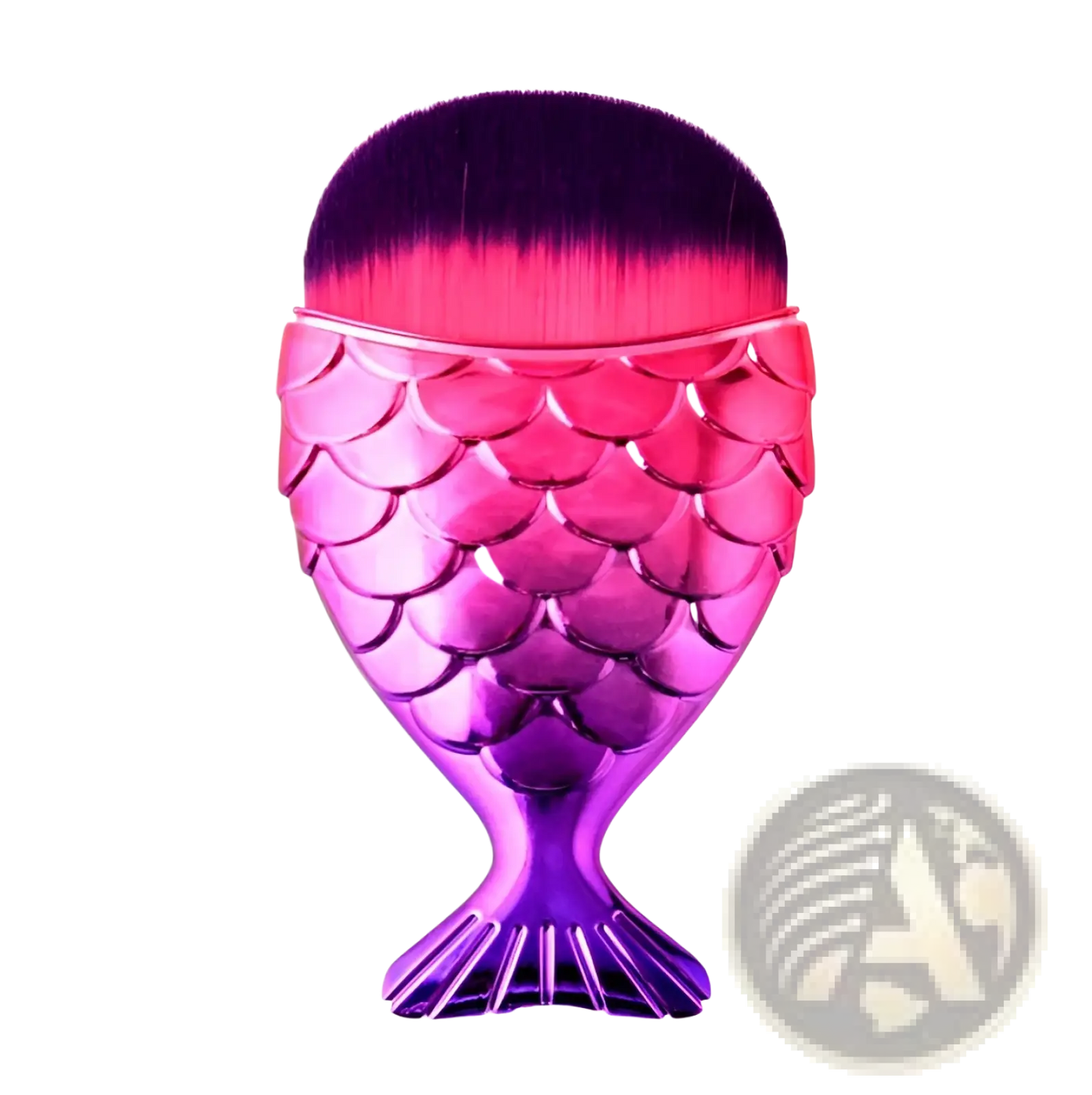 Mermaid Fish Scale Powder Blush Makeup Brush