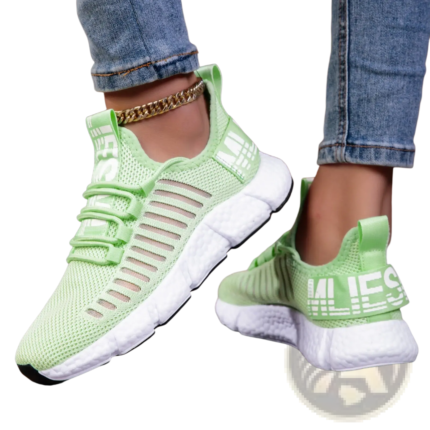 Mesh Athletic Sneakers Breathable Casual Running Shoes