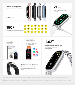 Xiaomi Smart Band 9 Global - Preto