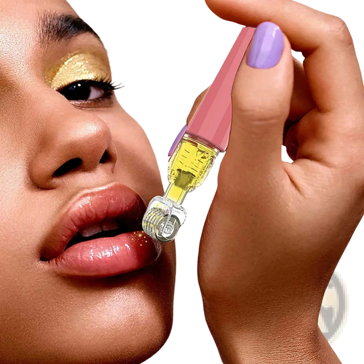 Microneedle Hydration Roller for Lip and Beard Serum