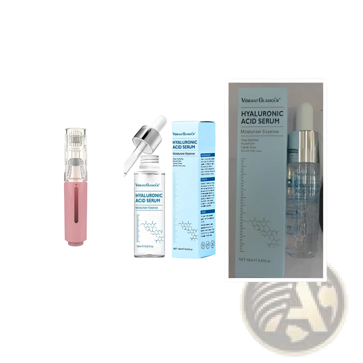 Microneedle Hydration Roller for Lip and Beard Serum