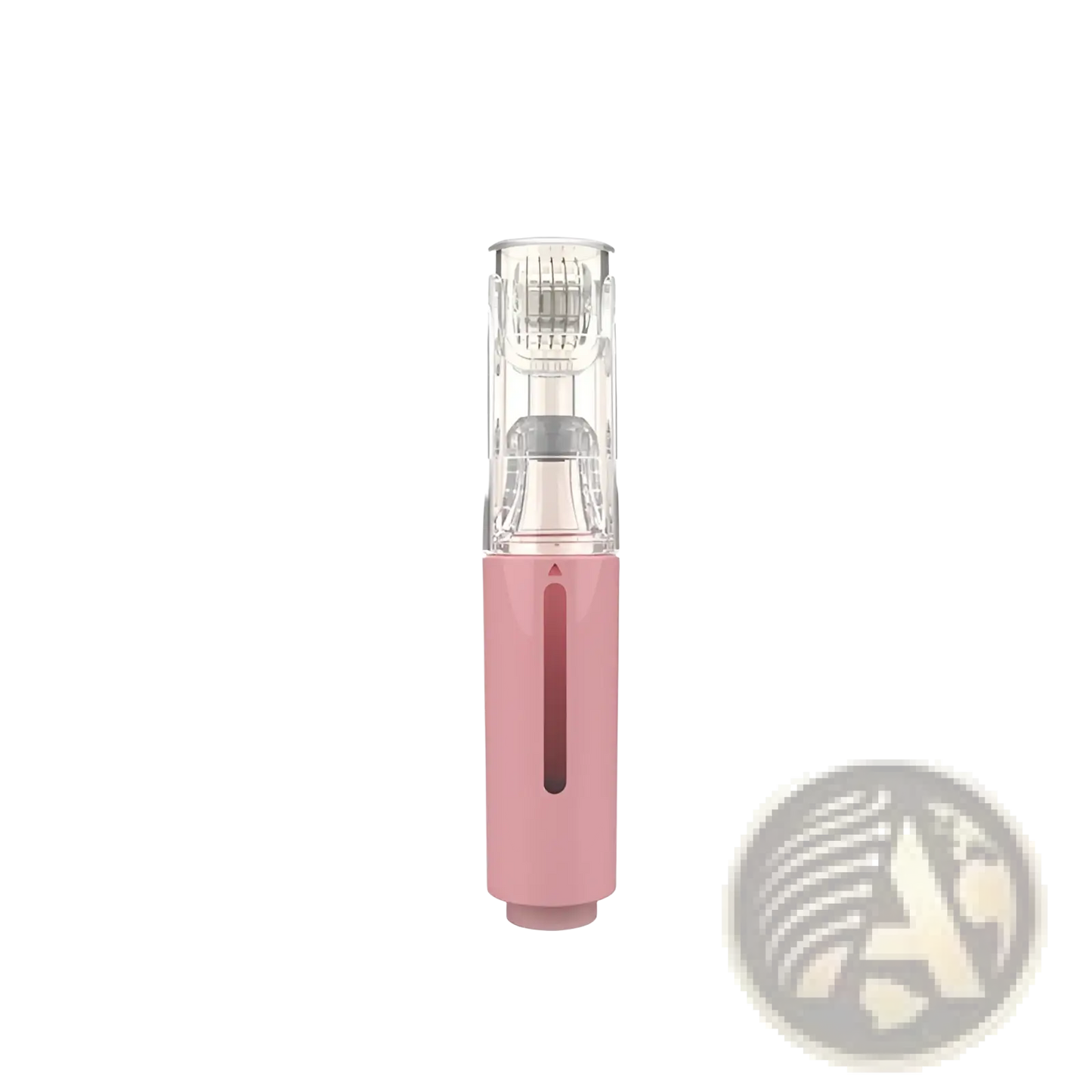 Microneedle Lip Roller and Serum Applicator Device