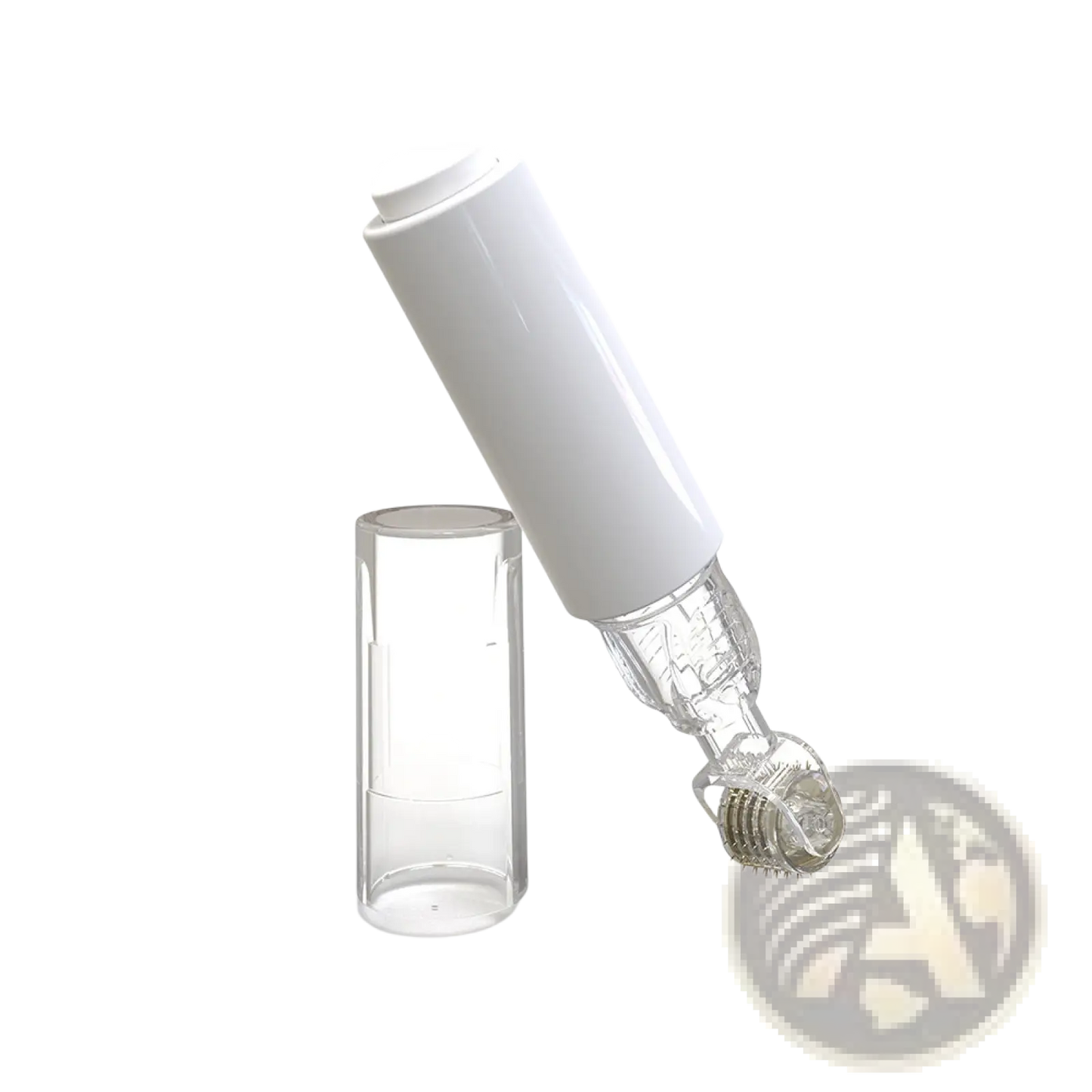 Microneedle Lip Roller and Serum Applicator Device