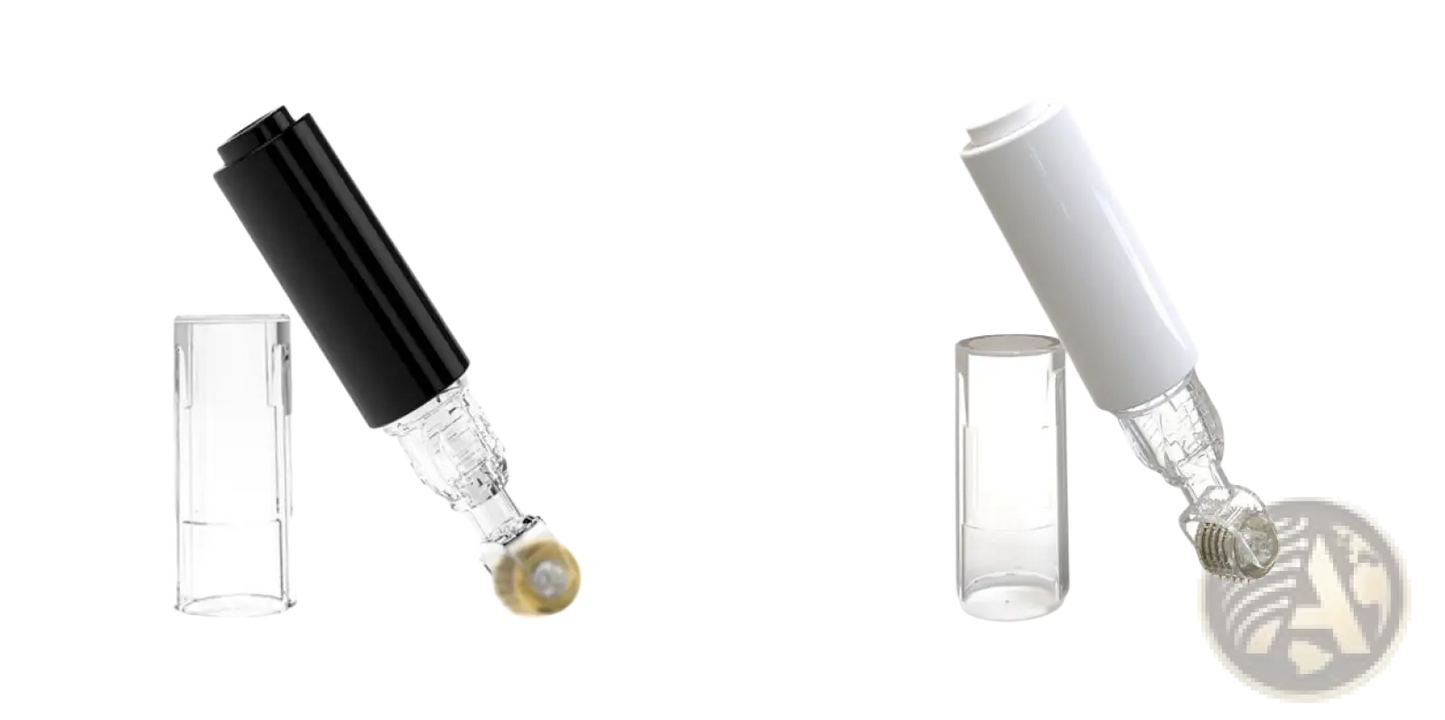 Microneedle Lip Roller and Serum Applicator Device