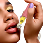 Microneedle Lip Roller and Serum Applicator Device
