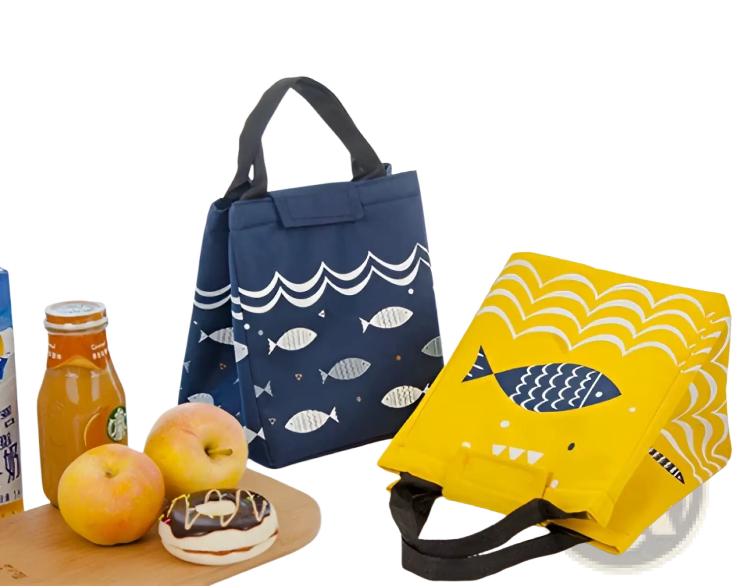 Mini Cartoon Oxford Insulated Picnic Handbag