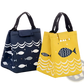 Mini Cartoon Oxford Insulated Picnic Handbag