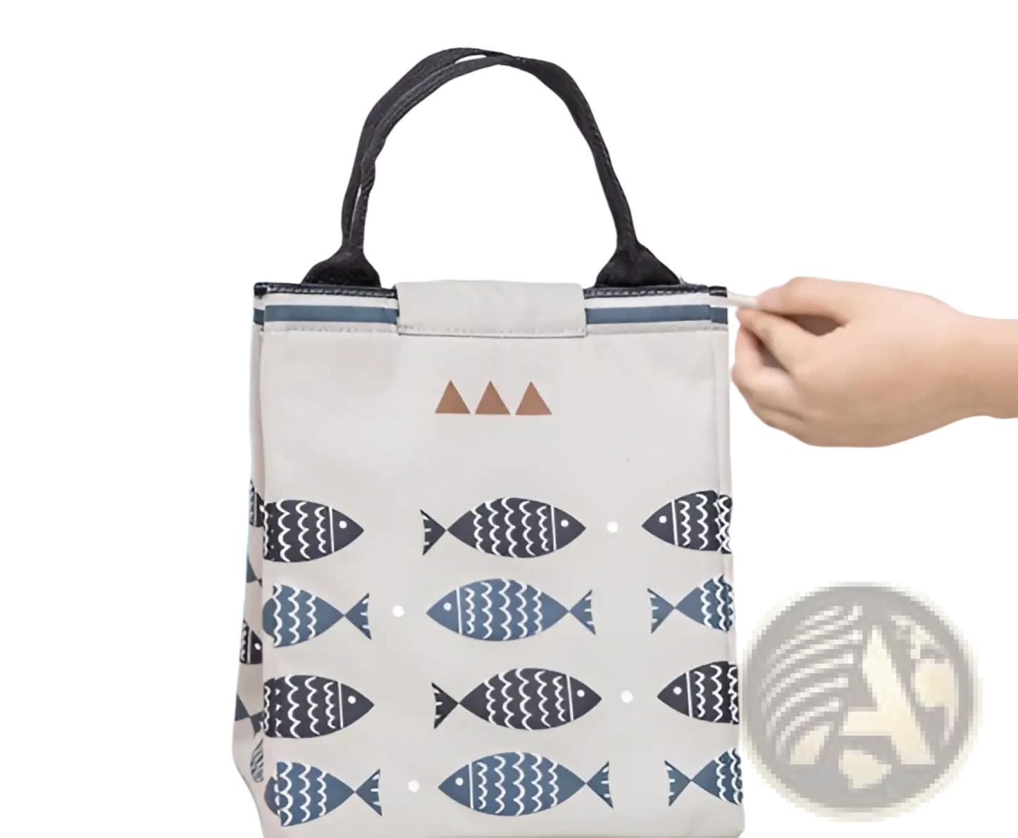 Mini Cartoon Oxford Insulated Picnic Handbag